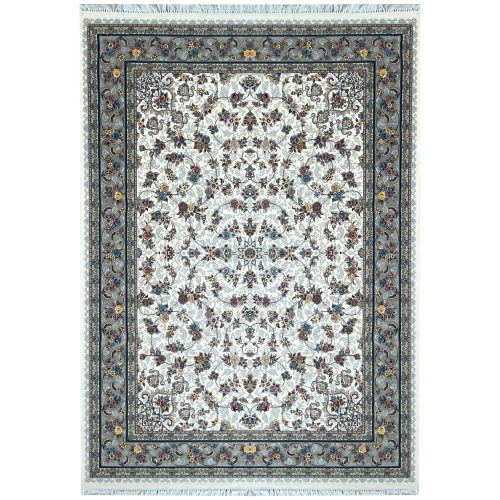فرش ماشینی فرش ماهساره کد 762 زمینه کرم